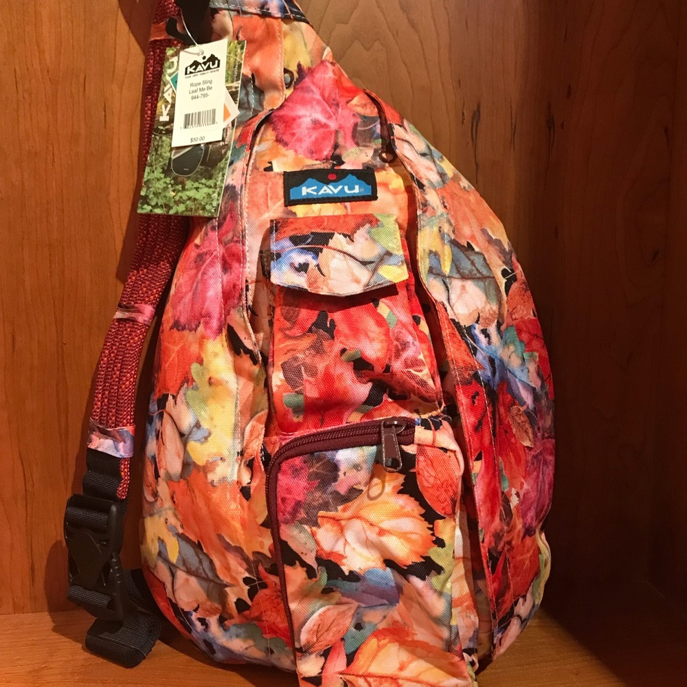 Kavu Rope Sling Leaf Me Be Backpack Bag